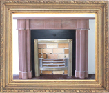 regency sandstone fireplace